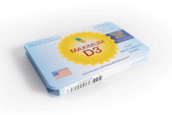 1 Angled Card of Maximum D3